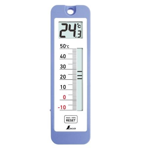 シンワ測定 ７３０４３：デジタル温度計Ｄ-１０ 最高/最低 防水型 ★メール便対応商品