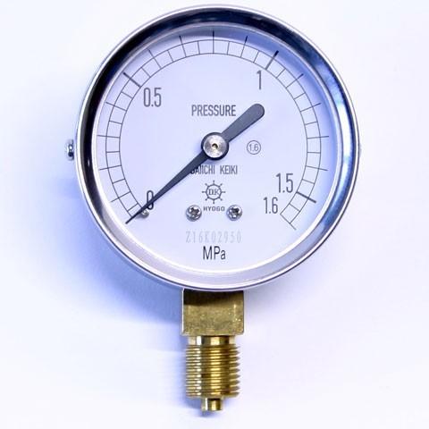 汎用形圧力計 AT G1/4B 60φ 1.6MPa  第一計器製作所