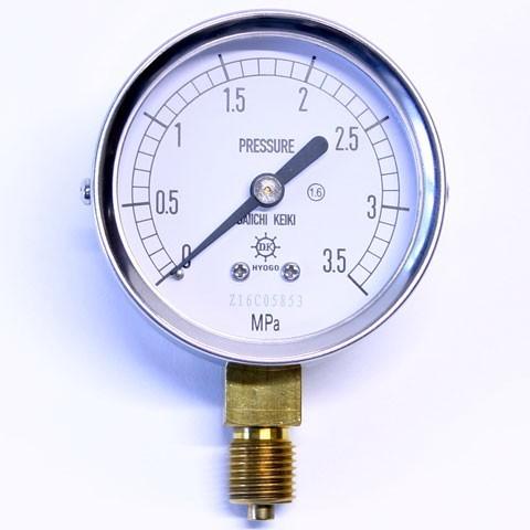 汎用形圧力計 AT G1/4B 60φ 3.5MPa  第一計器製作所