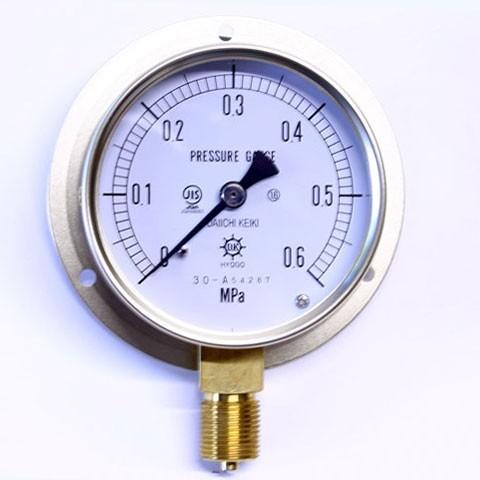汎用形圧力計 BT G3/8B 75φ 0.6MPa  第一計器製作所