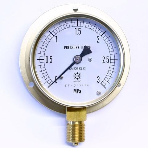 汎用形圧力計 BT G3/8B 75φ 3MPa  第一計器製作所