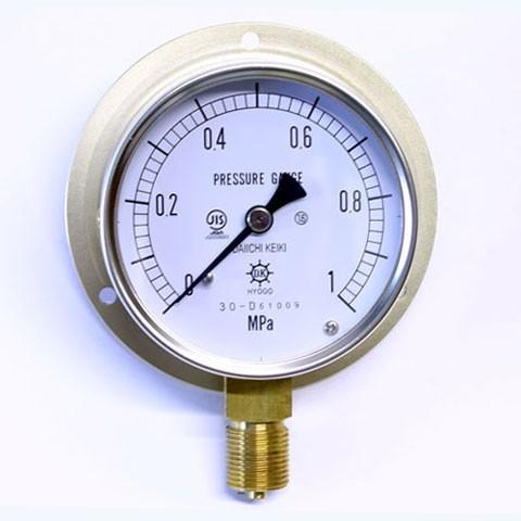 汎用形圧力計 AT G3/8B 75φ 1MPa  第一計器製作所