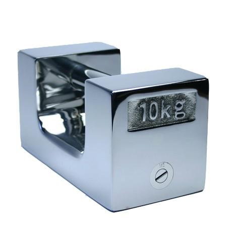 廉価版ステンレス製枕型分銅 M1級（２級） 10kg【送料無料】