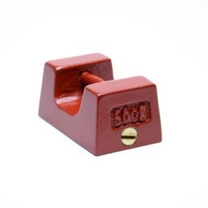 鋳鉄製枕型分銅 M2級（3級） 500g　