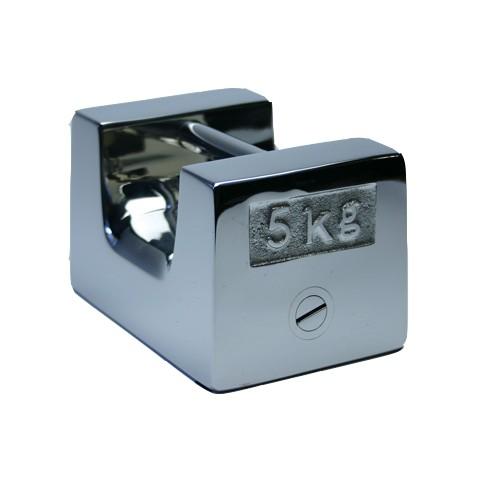 非磁性ステンレス製枕型分銅 F2級（1級） 5kg【送料無料】