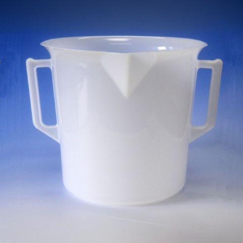 手付きビーカー （10L） PE（ポリエチレン）