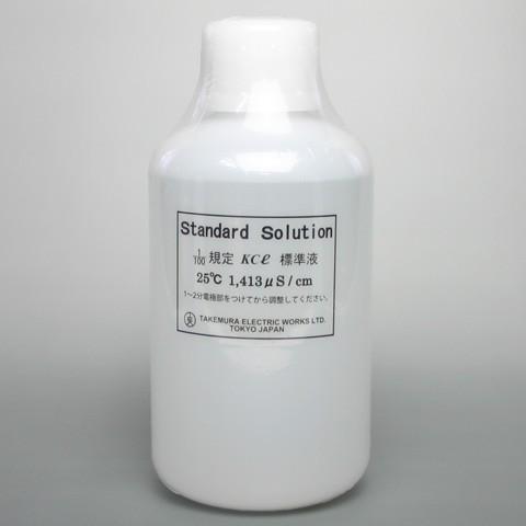 デジタルECテスター用標準液1413μS/cm KCl 竹村電機製作所