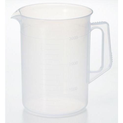 新潟精機/SK 手持ちビーカー 3L PBH-3000