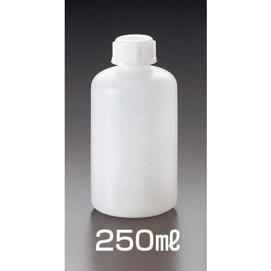 新潟精機/SK ポリ細口ビン（中栓付） 250ml BT-250