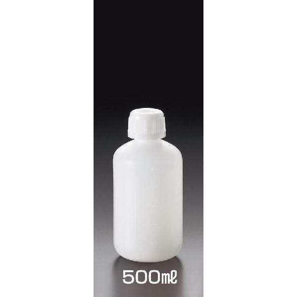 ポリ細口ビン（中栓付） 500ml BT-500 新潟精機/SK
