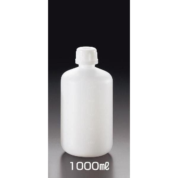 新潟精機/SK ポリ細口ビン（中栓付） 1L BT-1000
