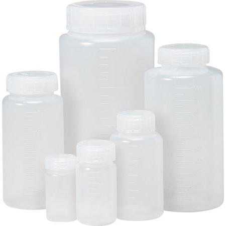 新潟精機/SK ポリ広口ビン（中栓付） 5L BW-5000