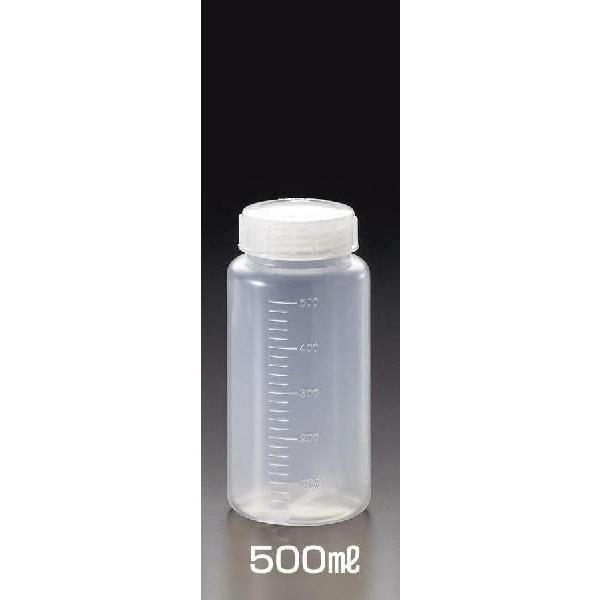 新潟精機/SK PPボトル広口ビン 500ml PBW-500