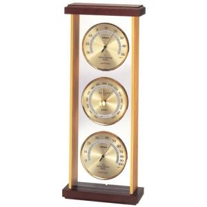 BARIGO 温湿気圧計 ベースウッド BG3026 温湿度計 気圧計 バリゴ