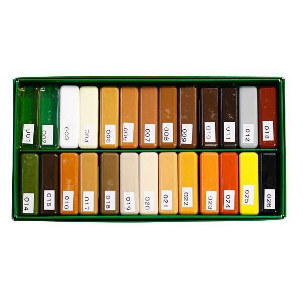 高森コーキ(リペアの達人) カラースティック 26色セット NRAS-SET