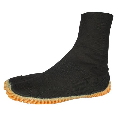 丸五 祭りジョグ6枚（お祭り用たび） 黒