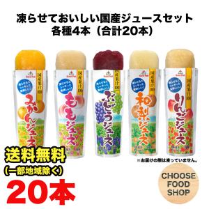 ゴールドパック 凍らせておいしい国産ジュース シャーベット 5種