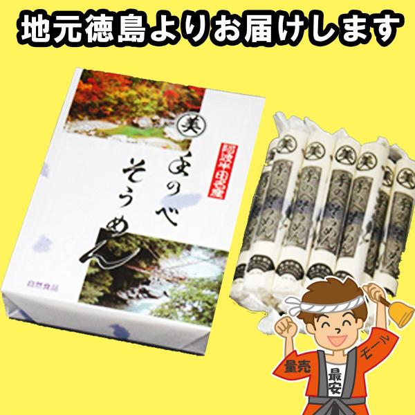 【2点まで送料均一】半田そうめん (手のべ) 1kg(100g×10束) 美馬製麺【発送重量★ 2....