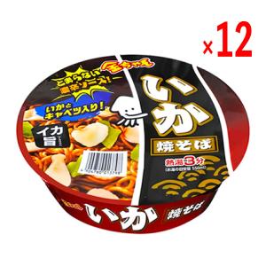 金ちゃん ソースいか焼そば 12個入 徳島製粉codeB1