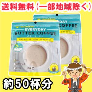 ギー&amp; MCT配合 エブリディ・バターコーヒー 85g×2袋セット (約50杯分) 粉末 パウダー 砂糖不使用【ポスト投函】送料無料（北海道・東北・沖縄除く）