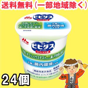 森永 ビヒダスBB536 ヨーグルト KF 加糖 100g×24個 花粉などによる鼻の不快感を軽減（北海道・東北・沖縄除く）