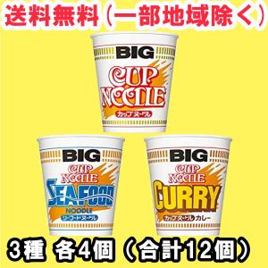 日清食品 カップヌードル ビッグ BIG アソート 3種 各4個セット 合計12