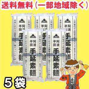 半田そうめん 手延べ (100g×3束)×5袋 徳島より発送 手延べ 素麺  阿波半田手のべ 送料無料（北海道・東北・沖縄除く）