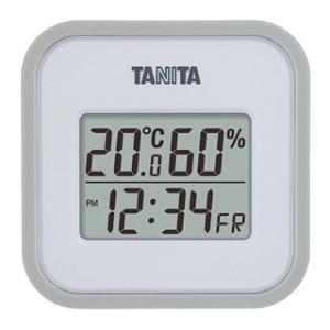 タニタ TT-558-GY デジタル温湿度計 グレー TANITA