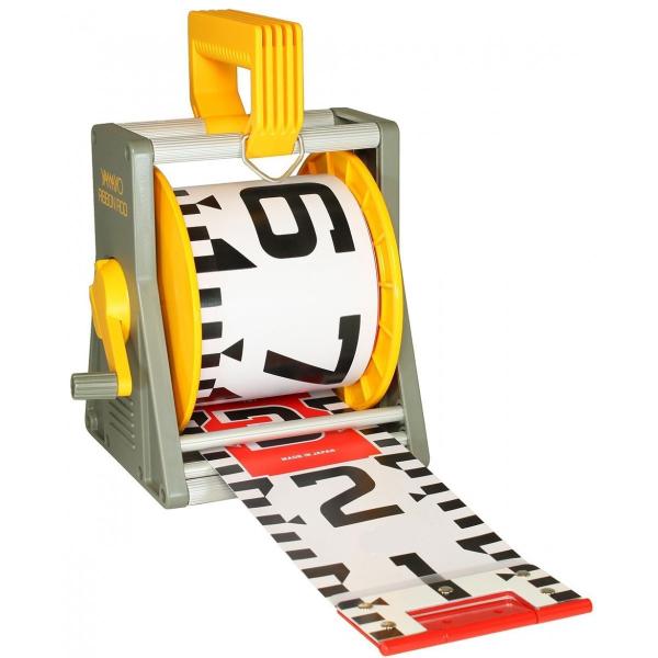 ヤマヨ 現場記録写真用巻尺 リボンロッド両サイド 150mm幅-E1 20m　 ケース入り　R15A...