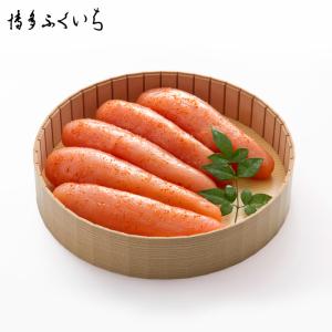 博多ふくいち 辛子明太子 270g 紙桶入り 贈答用　　　博多 明太子 めんたいこ 一本物 贈り物 ギフト プレゼント 土産