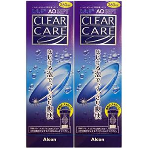 AOセプトクリアケア アルコン 360ml×2本セット 360ml×2本 日本アルコン