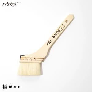 刷毛　はけ　筆 刷毛 ハケ ニス刷毛 白毛別製 50mm｜白山羊毛 先毛 油性 塗装用 : ハケ