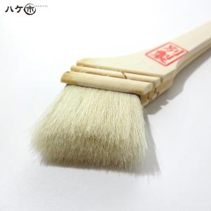 刷毛 ハケ ニス刷毛 白毛別製 40mm|白山...の詳細画像4