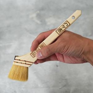 刷毛 ハケ市 白中長毛 高級山羊毛 最高品 1...の詳細画像2