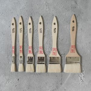 刷毛 金巻ラック刷毛 別製 白山羊毛 10mm...の詳細画像2