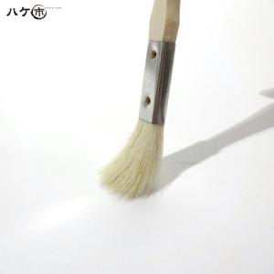 金巻ラック刷毛 白山羊毛 幅 9mm 10本セ...の詳細画像1