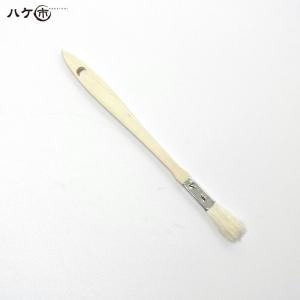 金巻ラック刷毛 白山羊毛 幅 9mm 10本セ...の詳細画像3