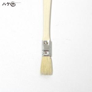 金巻ラック刷毛 白山羊毛 幅 15mm 100...の詳細画像2