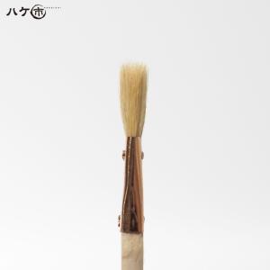 ハケ市 目地刷毛 油性用 白山羊毛 立 サクラ...の詳細画像3