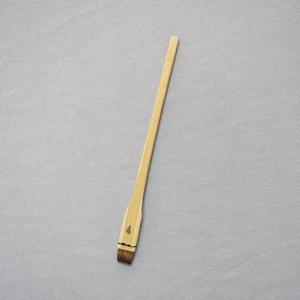 漆刷毛 うるし刷毛 本通し 5号 幅 13mm 厚み 2mm 長さ 150mm ｜ 5分 人
