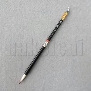 きくや筆本舗 書道筆 中筆・細筆 澄渓 赤毛 (太さ 6.5mm×毛丈33mm) か