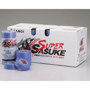 養生・マスキングテープ　Super SASUKE（塗装用マスキングテープ）　24mm×18m　50巻入り