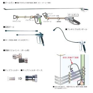 塗装用スプレーガン　延長ポール(0.5m)