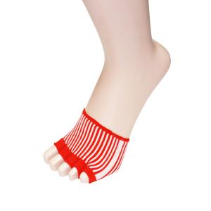 5本指ソックス 日本製 オープントゥ ハーフ ...の詳細画像5