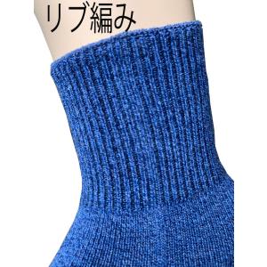 5本指ソックス 日本製 リブ編み 五本指ウール...の詳細画像2