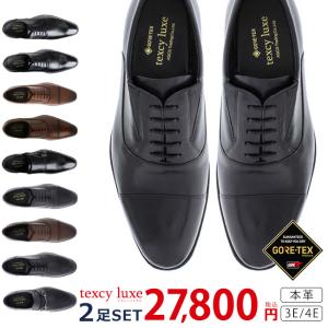 未使用級 本革 ビジネスシューズ ゴアテックス テクシーリュクス 最上級 texcy luxe luxe(テクシーリュクス) ビジネスシューズ 革靴 メンズ 本