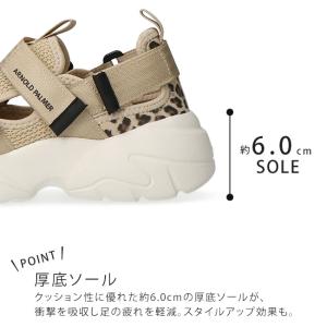 アーノルドパーマー スニーカーサンダル レディ...の詳細画像5