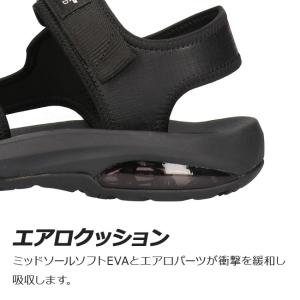 ダンロップ スポーツサンダル メンズ 歩きやす...の詳細画像4