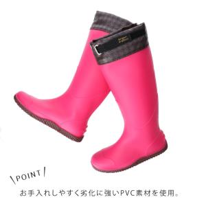 長靴 レディース 農業専用 ロング フード付き...の詳細画像5