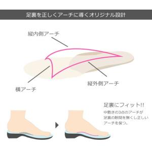 アーチコンシェル パンプス 疲れない 痛くない...の詳細画像4
